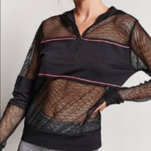 Forever 21 Active Netted Anorak Jacket